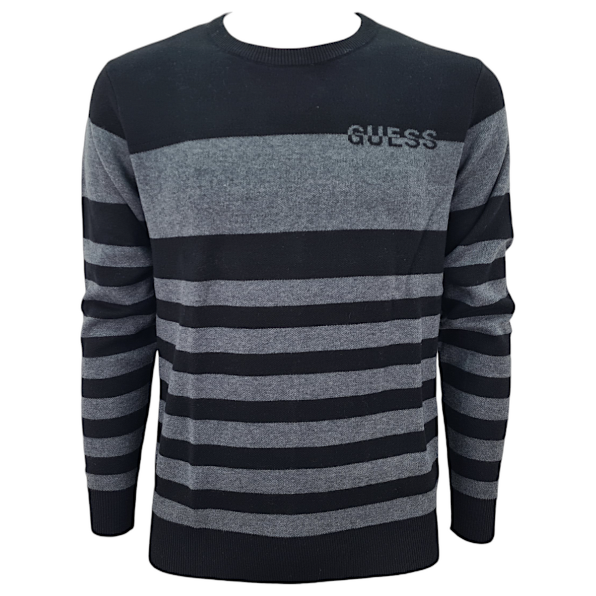 Guess maglione girocollo in misto cotone uomo