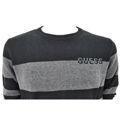 Guess maglione girocollo in misto cotone uomo