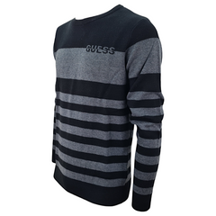 Guess maglione girocollo in misto cotone uomo