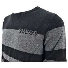 Guess maglione girocollo in misto cotone uomo