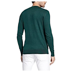 Guess maglione girocollo in misto seta uomo