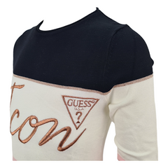 Guess maglione girocollo in misto viscosa bambina