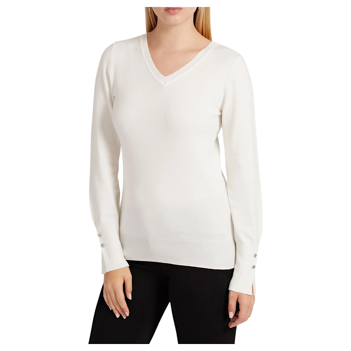 Guess Maglione scollo a V Gena donna