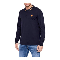 Guess Polo Manica Lunga Piquet Uomo