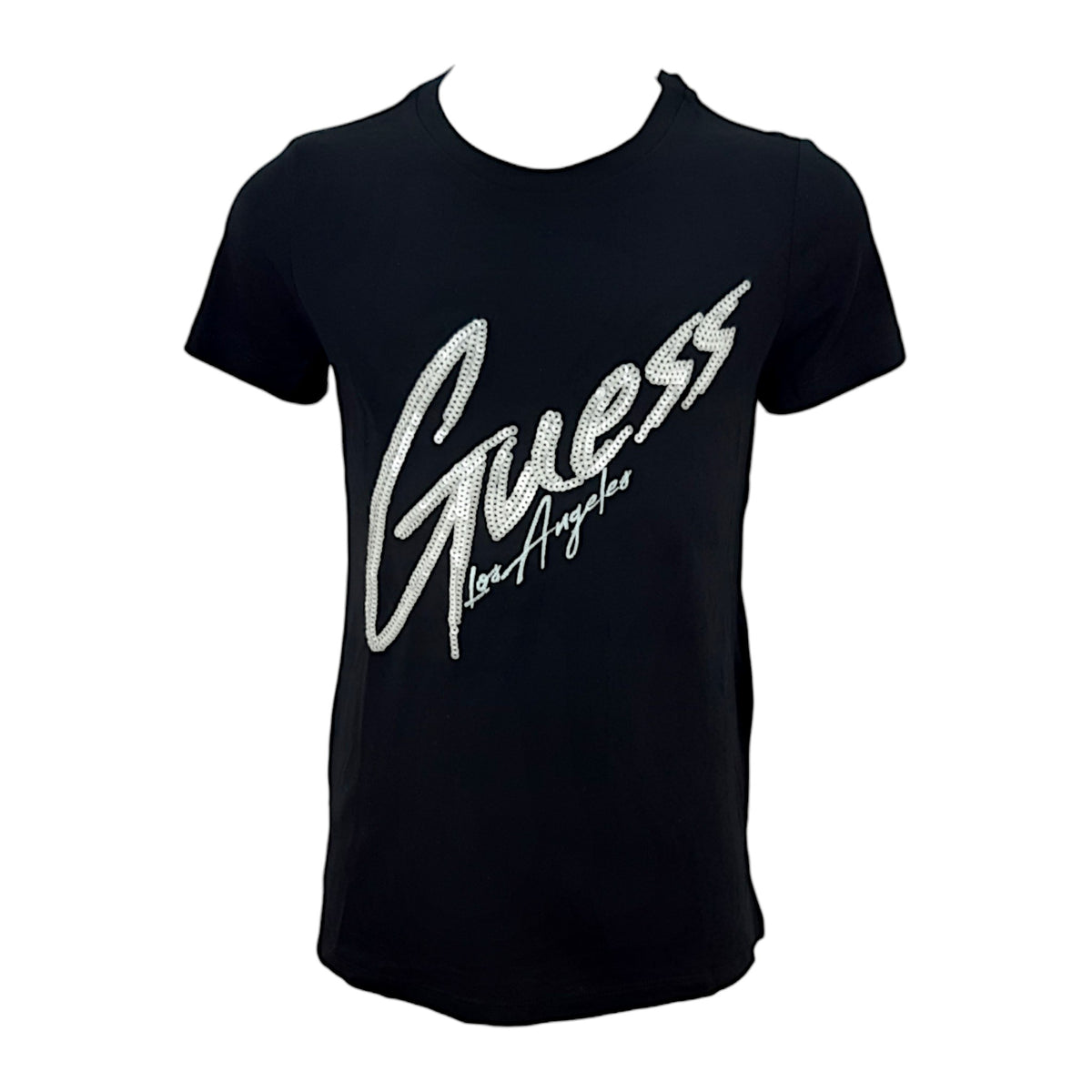 Guess T-shirt Manica Corta in Cotone Bambina