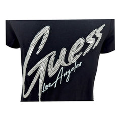 Guess T-shirt Manica Corta in Cotone Bambina