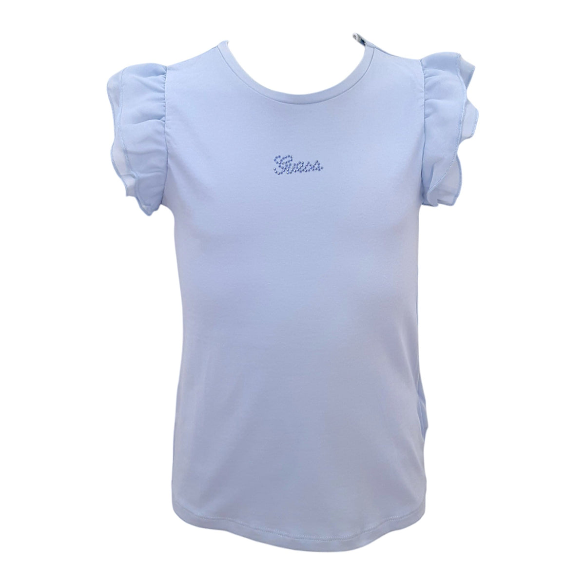 Guess T-shirt Manica Corta in Cotone Bambina