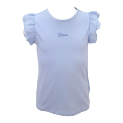 Guess T-shirt Manica Corta in Cotone Bambina