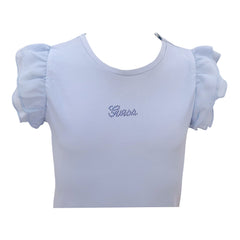 Guess T-shirt Manica Corta in Cotone Bambina
