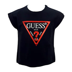 Guess T-shirt Manica Corta in Cotone Bambina