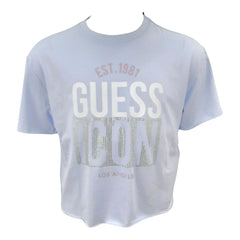 Guess T-shirt Manica corta crop bambina