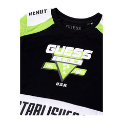 Guess T-shirt Manica Lunga in Cotone Bambino