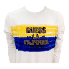 Guess T-shirt Manica Lunga in Cotone Bambino