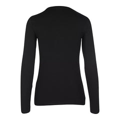 Guess  T-shirt Manica Lunga in Misto Cotone Donna