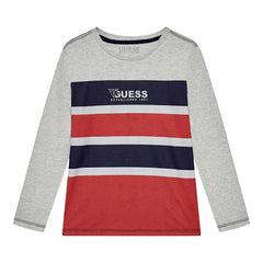 Guess T-shirt Manica Lunga in Cotone Bambino