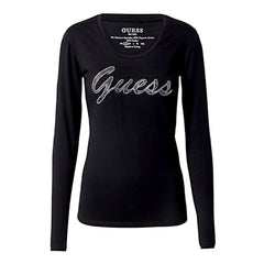 Guess T-shirt manica lunga in cotone Donna