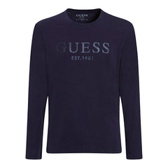 Guess T-shirt Manica Lunga in Cotone Uomo