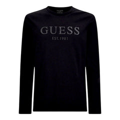 Guess T-shirt Manica Lunga in Cotone Uomo