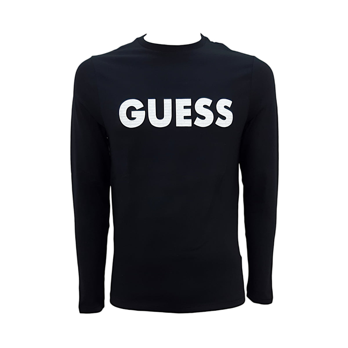 Guess T-shirt Manica Lunga in Cotone Uomo
