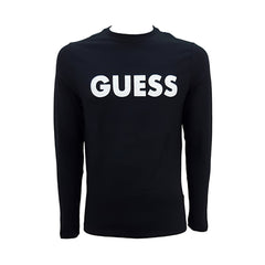 Guess T-shirt Manica Lunga in Cotone Uomo