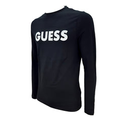 Guess T-shirt Manica Lunga in Cotone Uomo