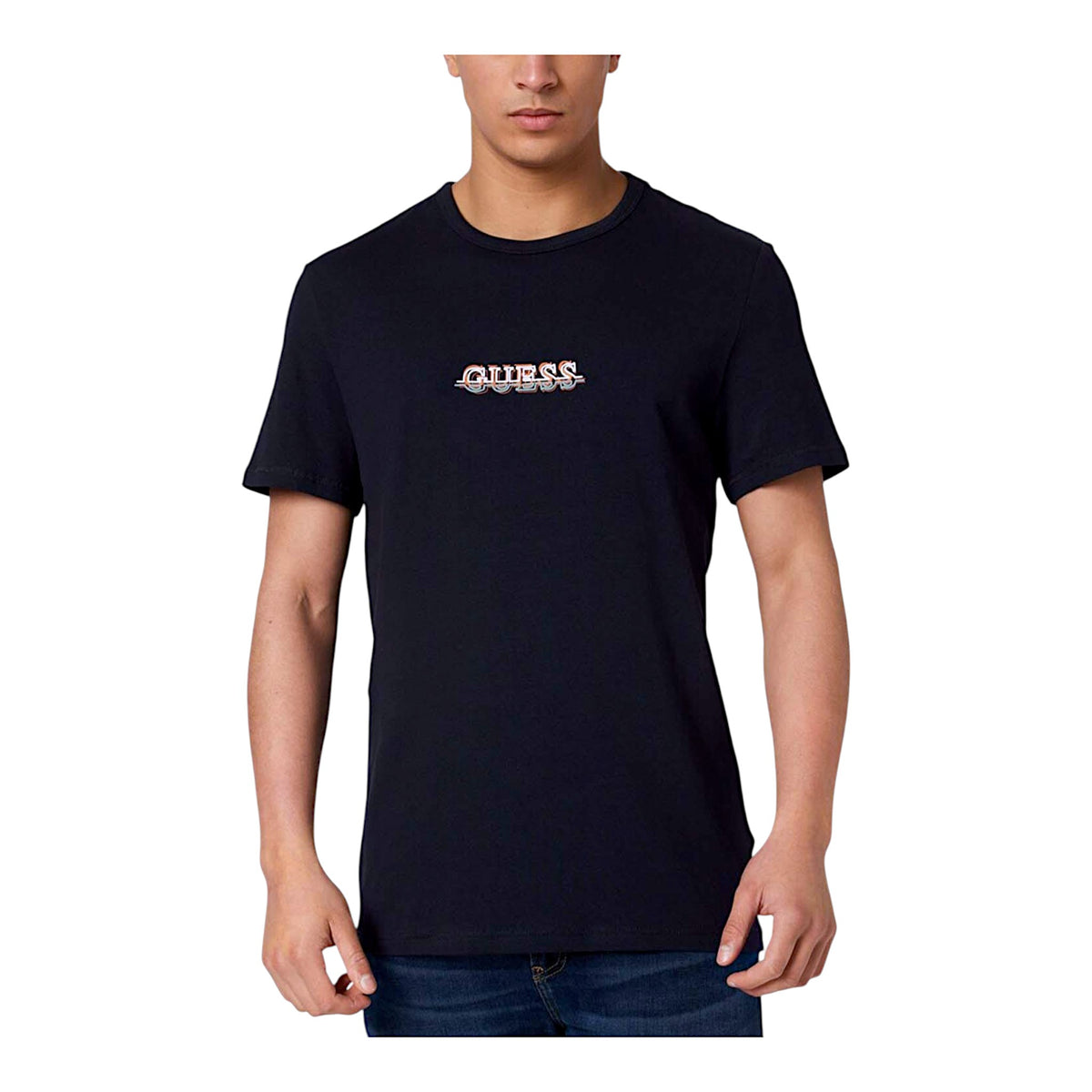 Guess T-shirt Manica Corta in Cotone Uomo