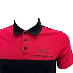 Armani Exchange polo maniche corte uomo