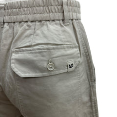 Armani Exchange shorts in lino misto cotone uomo