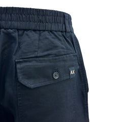 Armani Exchange shorts in lino misto cotone uomo