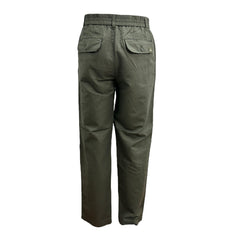 Armani Exchange pantaloni casual in lino misto cotone uomo