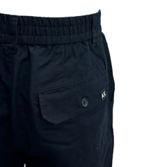 Armani Exchange pantaloni casual in lino misto cotone uomo