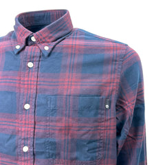 Timberland camicia manica lunga motivo tartan uomo