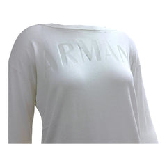 Armani Exchange pullover in misto cotone donna