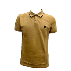 Timberland polo a maniche corte collo stampato Millers River uomo