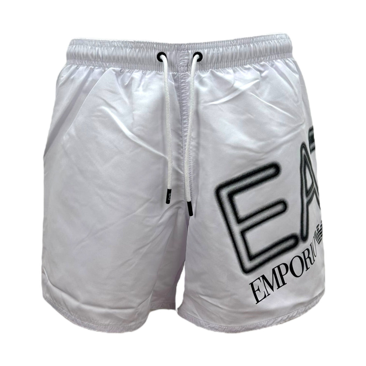 EA7 Emporio Armani costume a boxer con maxi logo AVS uomo