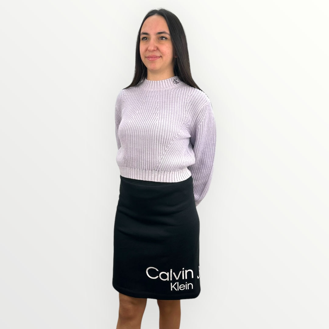 Calvin Klein gonna misto cotone donna