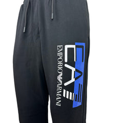 Ea7 Emporio Armani pantaloni jogger visibility in misto cotone uomo