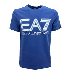 EA7 Emporio Armani T-shirt a maniche corte Logo Series in cotone stretch uomo