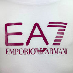 EA7 Emporio Armani t-shirt manica lunga maxi logo bambina