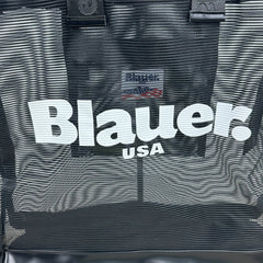 Blauer shopping bag grande Hana donna