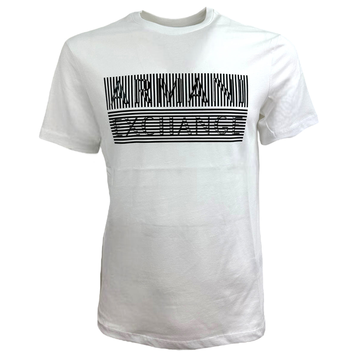 Armani Exchange t-shirt sustainability values uomo