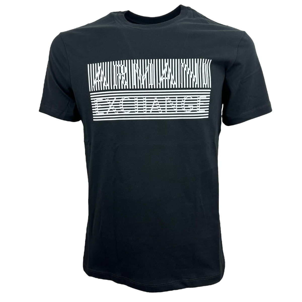 Armani Exchange t-shirt sustainability values uomo