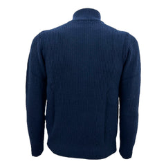 Guess Maglione A Coste Mezza Zip Aric Uomo