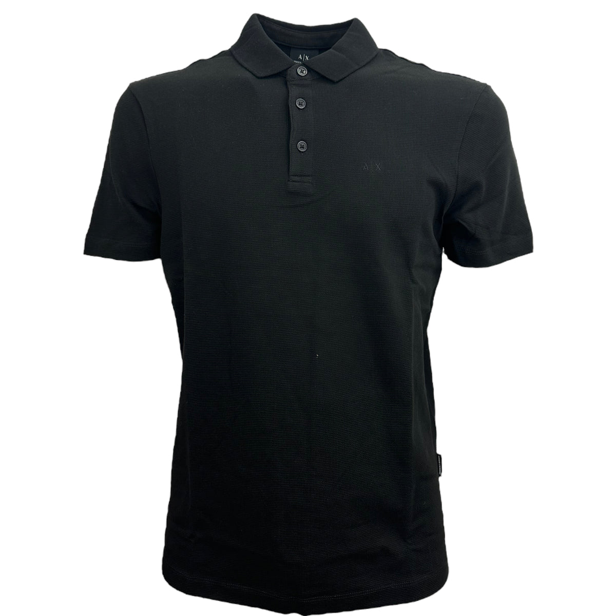 Armani Exchange polo manica corta in cotone uomo