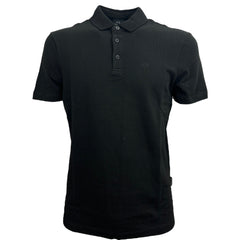 Armani Exchange polo manica corta in cotone uomo