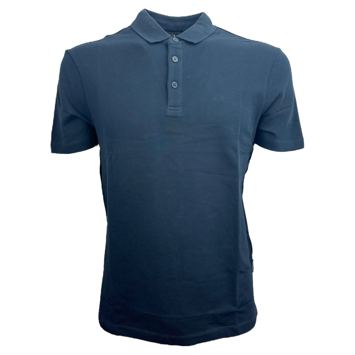 Armani Exchange polo manica corta in cotone uomo