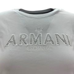 Armani Exchange t-shirt a maniche lunghe sustainability values donna