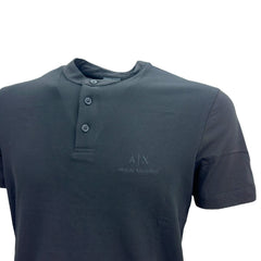 Armani Exchange polo manica corta colletto coreana uomo