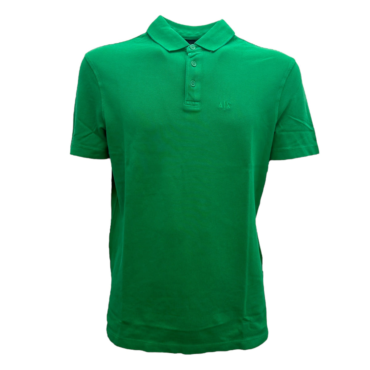 Armani Exchange polo manica corta in piquet uomo