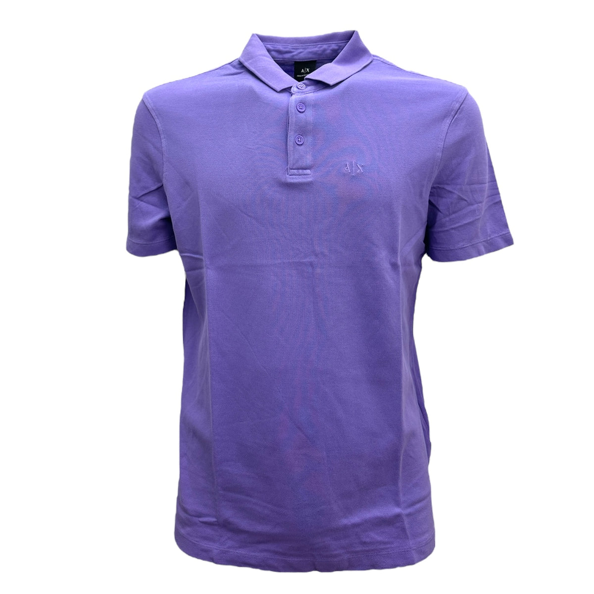 Armani Exchange polo manica corta in piquet uomo